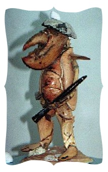 Lobsterdude - BrassWinds' mascot 